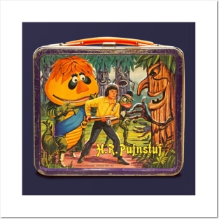 H R Pufnstuf Lunch Box - Authentic, Distressed Posters and Art